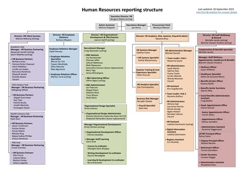 Human Resource Department Structure