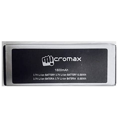Micromax Q301 Battery - কম দামে কিনুন অরিজিনাল কোয়ালিটি ব্যাটারি