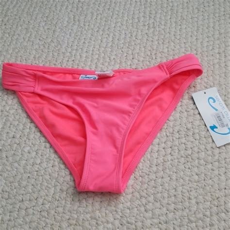 California Waves Swim California Waves Coral Bikini Bottoms Size M Poshmark