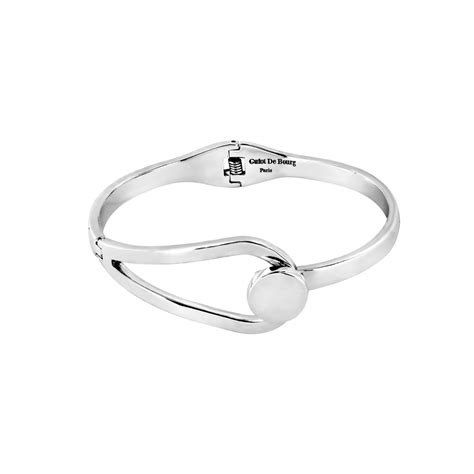 Bracelet Rigide Boucle Argent 925 Femme Bracelet Rigide MATY