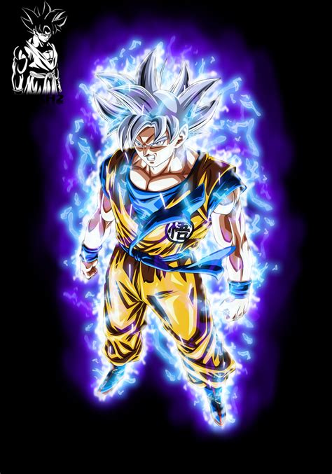 Goku Ultra Instinct Dbs Movie Gi With Aura By Ajckh2 On Deviantart