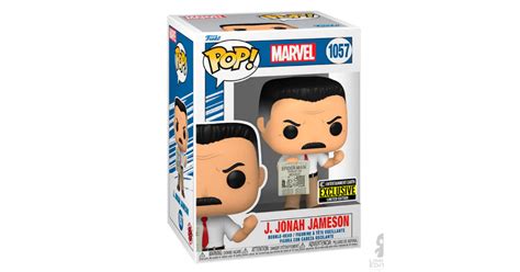 Funko Pop Marvel Spider Man J Jonah Jameson Exclusivo 1057 Funko