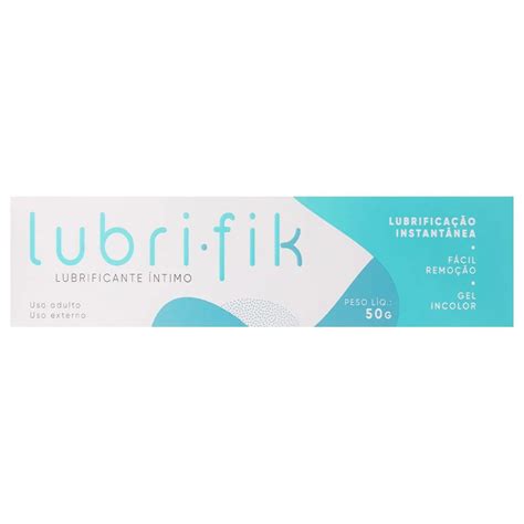 Lubrifik Gel Lubrificante Íntimo 50G Cimed Sex Shop Uberlândia Produtos Eróticos e Acessórios