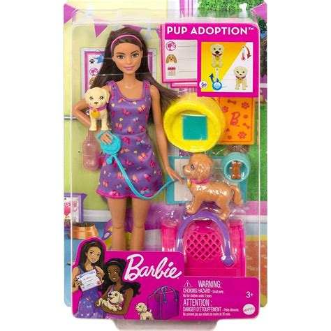 Mattel Barbie panenka s pejsky Maxíkovy hračky