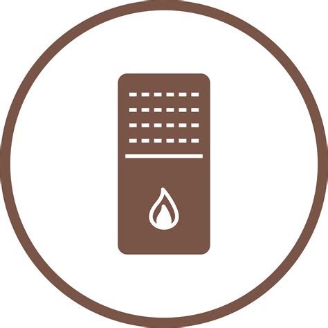 Furnace Vector Icon 17129035 Vector Art At Vecteezy