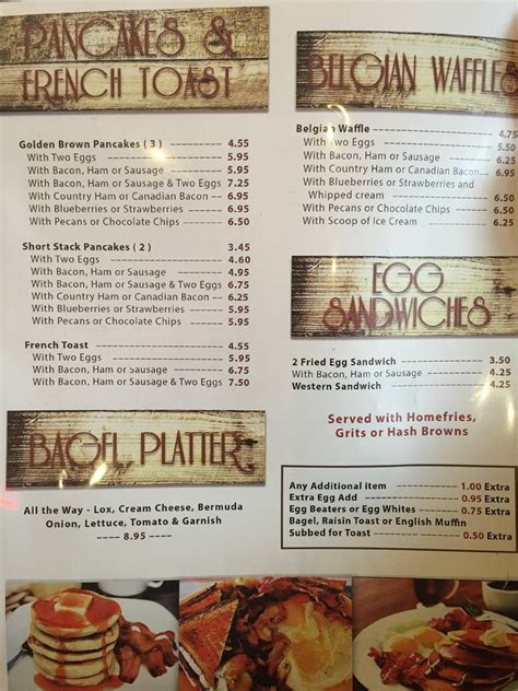 Menu at Landmark Family Restaurant, Rome