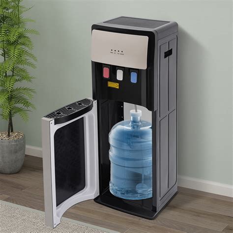 110V Bottom Loading Water Cooler Dispenser Hot Cold Standing Water Dispenser PP Hot And Cold