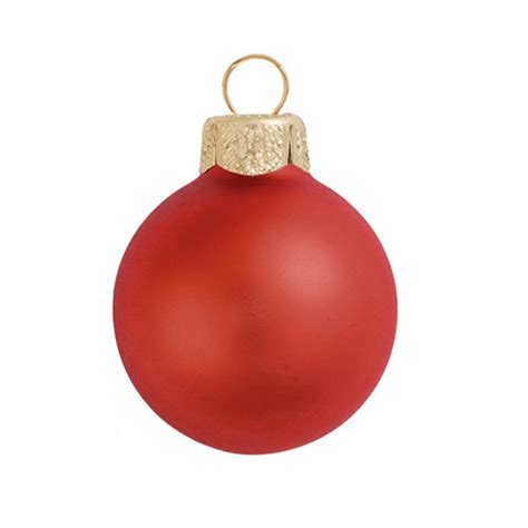 4ct Fire Orange Matte Glass Christmas Ball Ornaments 475 120mm Christmas Central