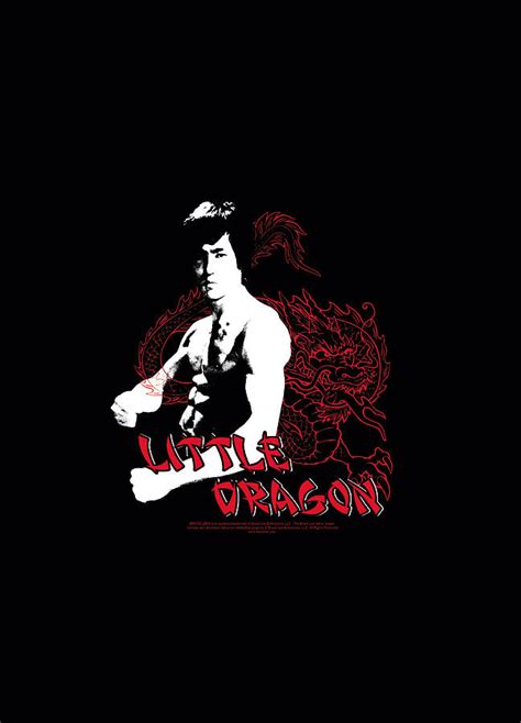 Bruce Lee Little Dragon Digital Art By Brand A Fine Art America