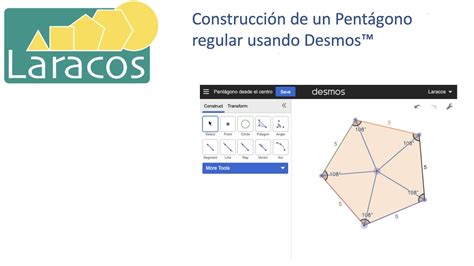 Construcci N De Un Pent Gono Regular Usando Desmos Youtube