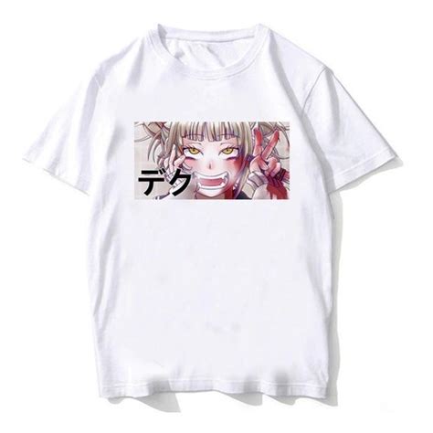 Camiseta Unissex Boku No Hero Academa My Hero Academia Himiko Toga Anime Hentai Thll Shopee