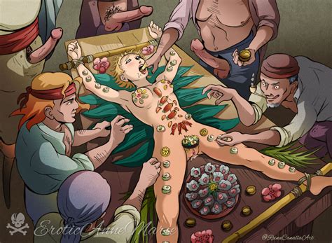 NSFW Commission Pirate Nyotaimori By ReinaCanalla Hentai Foundry