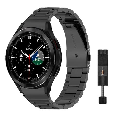 Correa De Acero Inoxidable Sin Huecos Para Samsung Galaxy Watch6 4