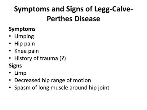 Ppt Legg Calve Perthes Disease Powerpoint Presentation Free
