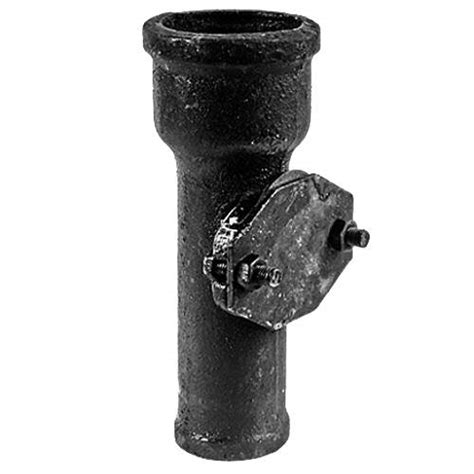 Ревизия чугунная канализационная прямая Ду100 б/н ДПК