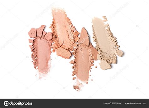 Smears Of Nude Beige Eyeshadow Stock Photo Viktoriya