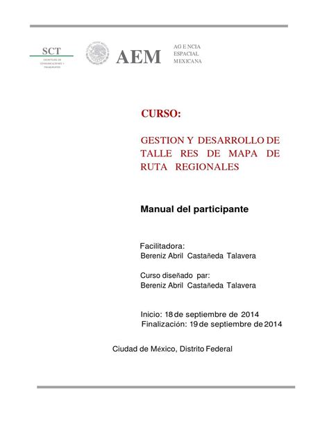 Ejemplo De Manual Del Participante By CIFE Centro Universitario Issuu