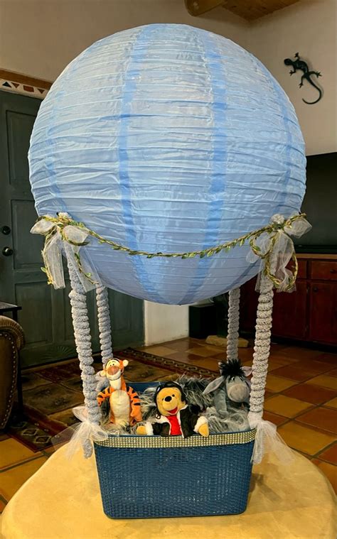 Winnie The Pooh Hot Air Balloon Balloons Novelty Lamp Decor