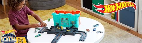Hot Wheels City Town Center Play Set Gift Idea For Ages 4 To 8 Years