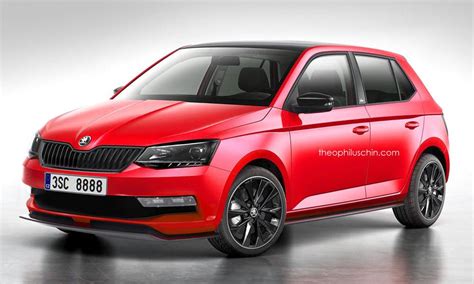 2015 Skoda Fabia Receives Monte Carlo Edition Rendering - autoevolution