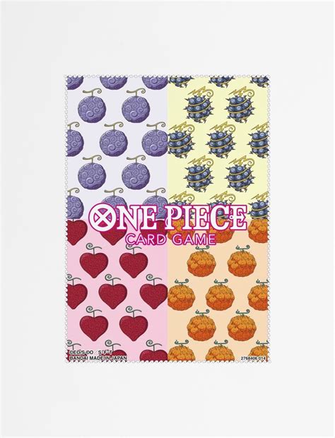 One Piece CG Official Card Sleeves 10 – Devil Fruit – Poku.no