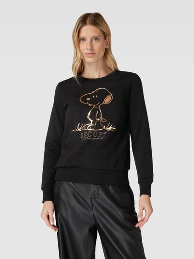 Montego Sweatshirt mit PEANUTS®-Print (black) online kaufen
