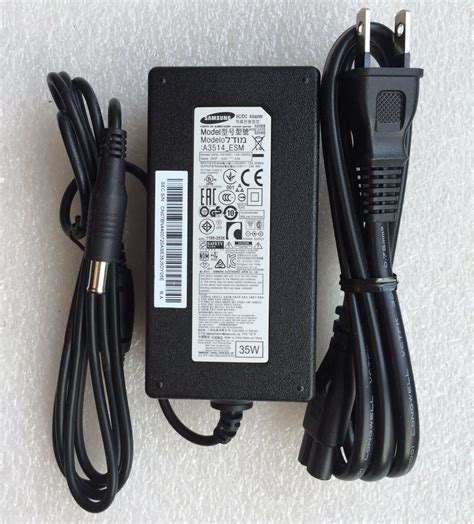 Original Samsung 14V AC/DC Adapter for Samsung LS24C570HL/ZAS24C570H ...