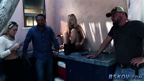 Busty Babe Spitroasted