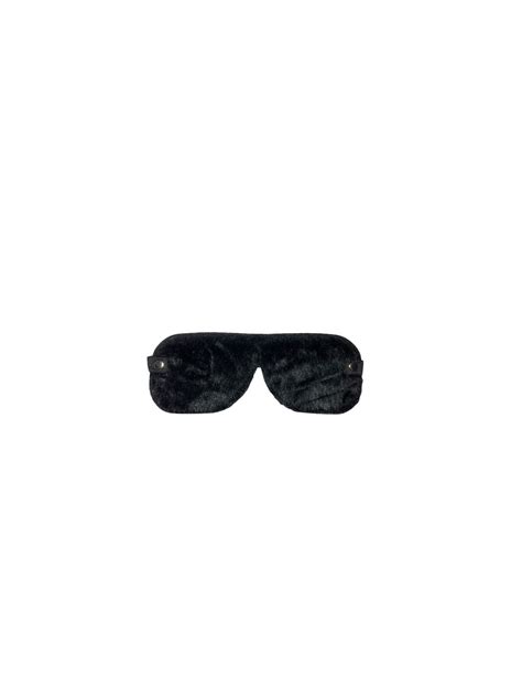 Antifaz De Cuero Y Colores Con Felpa Sex Shop Ofertas Color Negro