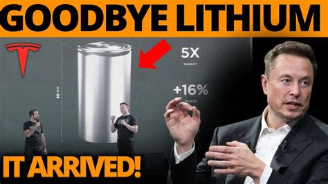 GOODBYE LITHIUM Elon Musk Revealed Tesla Aluminum Ion Super Battery