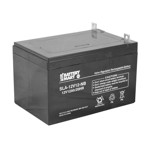 12 Volt 12 Ah Sealed Lead Acid Battery With Nut And Bolt Terminals