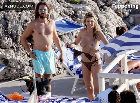 Heidi Klum Flaunts Her Nude Body On Summer Holiday In Capri With Tom Kaulitz AZNude