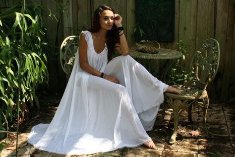 Bridal Nightgown Wedding Lingerie Full Swing White Nylon Sleepwear Bridal Sleepwear Honeymoon