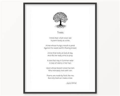 Kilmer's Famous Poem Crossword 1