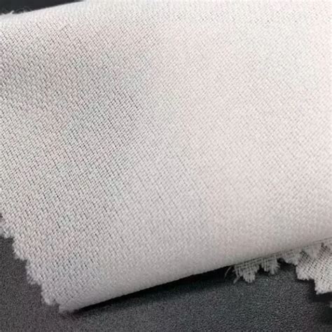 woven adhesive lining cloth garment interlining double dot coated