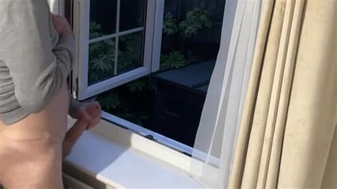 Horny And Daring Straight Cock Hung Masturbates In Full View Of Neighbours Pornhub