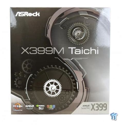 ASROCK X399M TAICHI (AMD X399) Motherboard Review