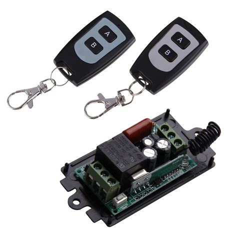 1 Channel 220V 10A Smart Remote Control 315MHz Wireless Relay Remote ...