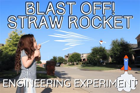 Blast Off! How to Build an Awesome Straw Rocket with Your Kids