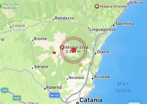 Terremoto In Sicilia Due Scosse Consecutive Sull Etna