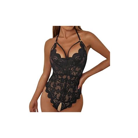Generico Donna Sexy Lingerie Donna Sexy Made In Eu Camicia Da Donna Sexy Calze A Rete