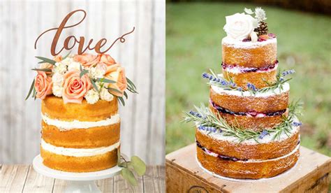 Naked Cakes Lo Ltimo En Tartas De Boda