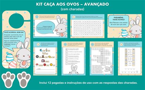 Pistas Ca A Aos Ovos P Scoa Elo Produtos Especiais