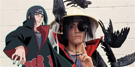 Naruto Fan's Eye-Popping Itachi Cosplay Is Something to Crow About