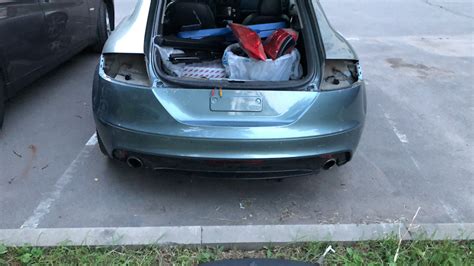 Фэйслифтинг тт. Задний бампер ) — Audi TT (2G), 3,2 л., 2007 года ...