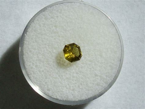 Faceted Admire Meteorite Peridot 67ct