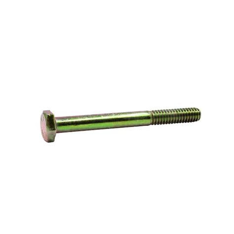 Everbilt In X Tpi X In Zinc Plated Grade Cap Screw