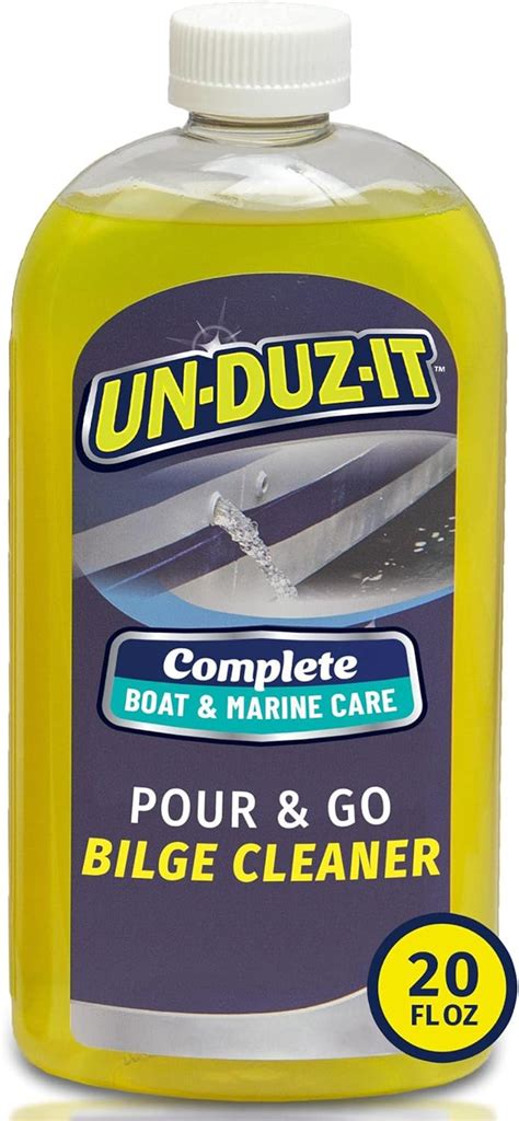 Amazon.com: Un-Duz-It Pour and Go Bilge Cleaner for Boats, Pontoons and ...