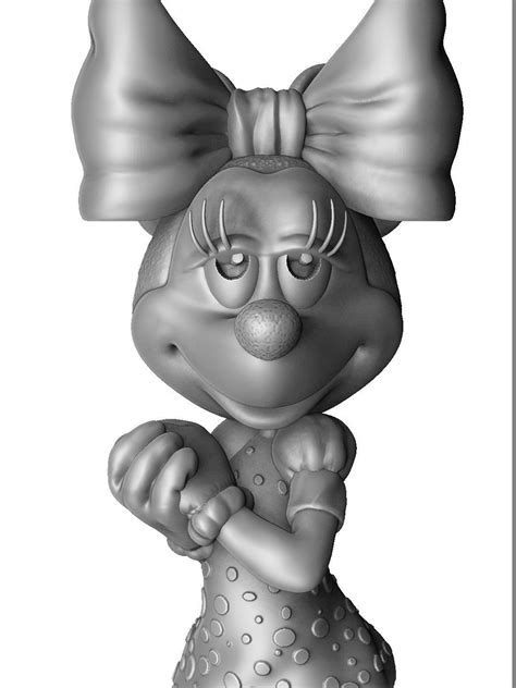 Minnie mouse love 3d printable stl 3D model 3D printable | CGTrader