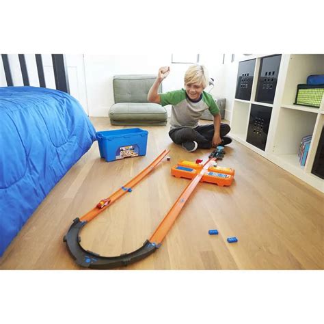 Hot Wheels Track Builder Stunt Box DWW95 Expansion Multicolor Kidinn